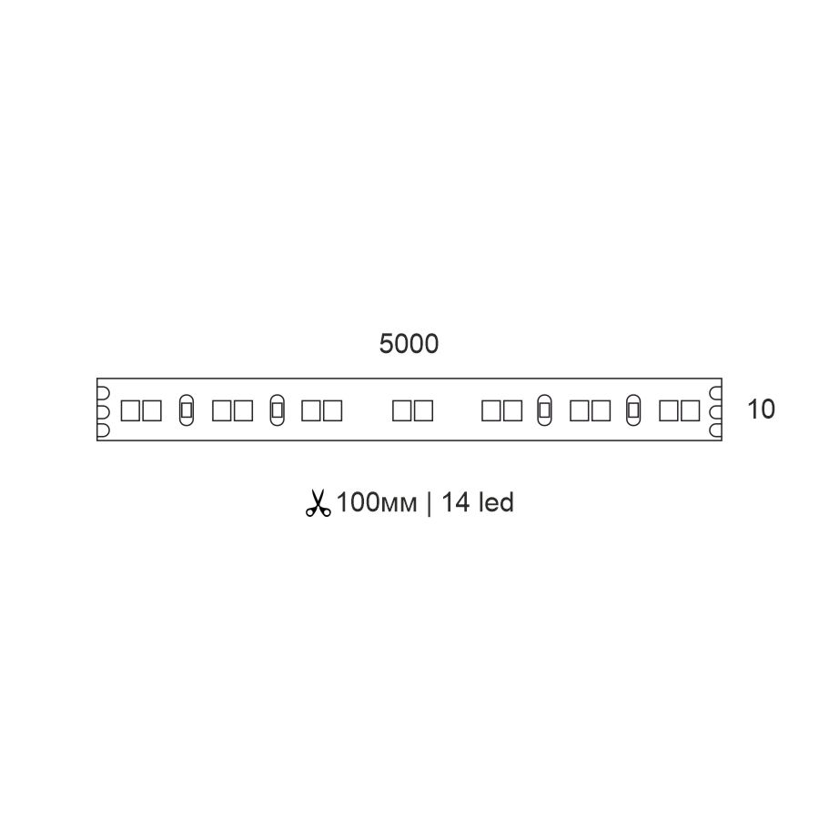 Светодиодная лента Ledron MIX D8140 2700-6000K