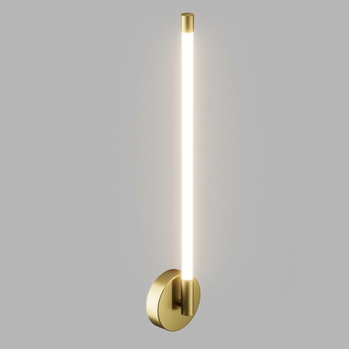 Бра настенное LED 8W, матовое золото PLW-7048-600SGD