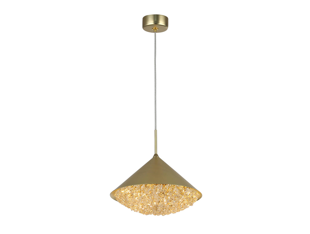 Подвесной светильник АЛСУ 8132/S mat.light gold