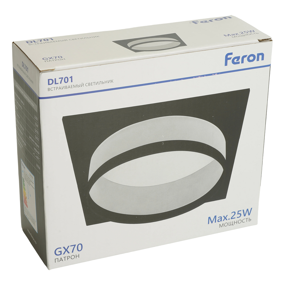 Светильник потолочный встраиваемый FERON DL701