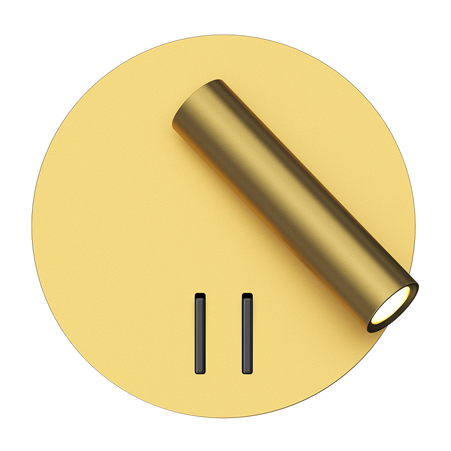 Настенный светодиодный светильник SHADE Gold