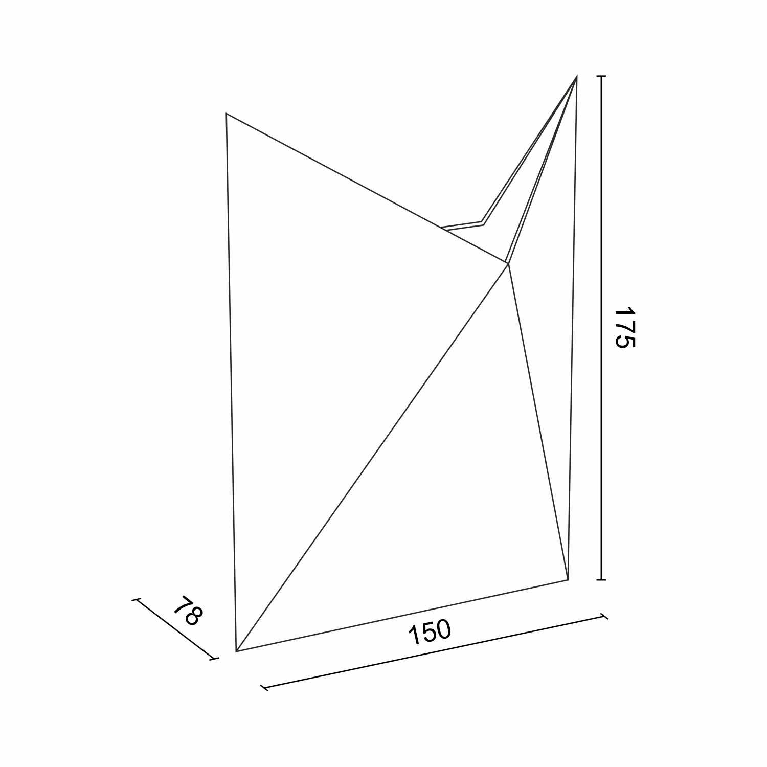 Настенный светодиодный светильник Ledron Envel A816 White
