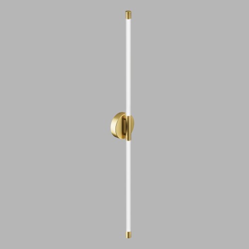 Бра настенное двойное LED 14W, матовое золото PLW-7048-1000SGD