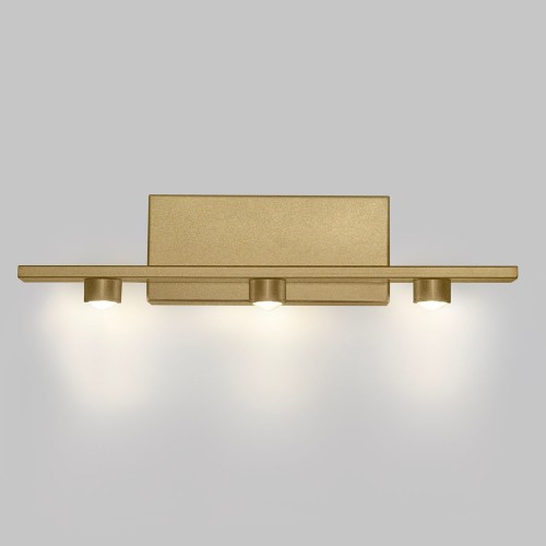 Светильник картинный LED 3*3W 4200K Матовое золото 220V IP20 L=360 мм IL.0040.0050-3 SGD