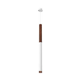 Подвесной (встраиваемый) светодиодный светильник Ledron SAGITONY R BASIC T40 Wooden 300 White