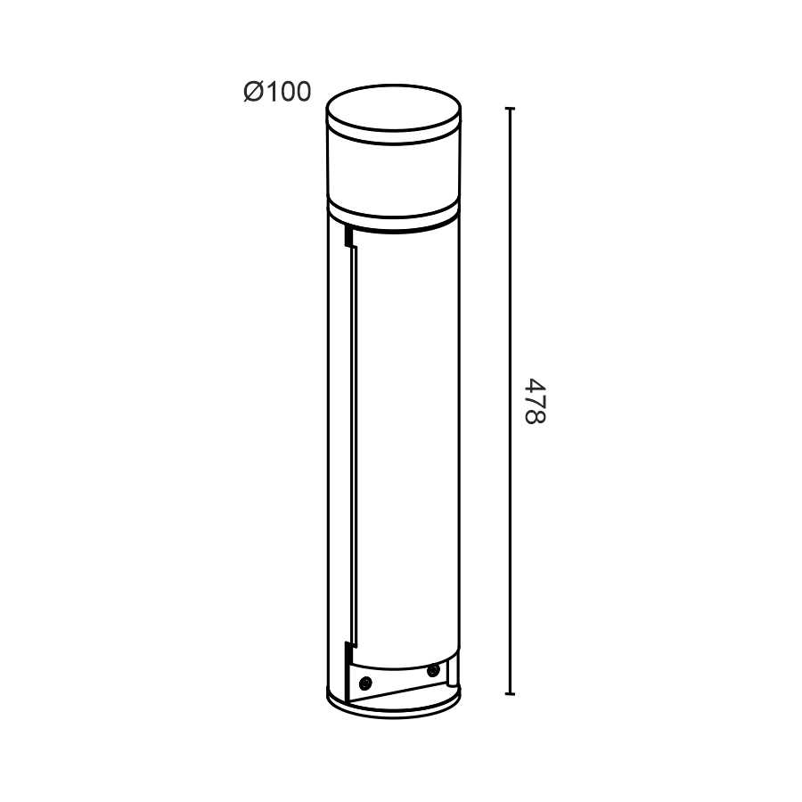 Уличная розетка Ledron с LED-подсветкой H3113-LED