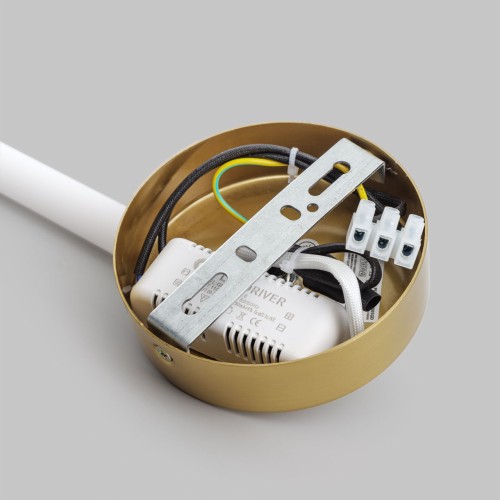Бра настенное LED 8W, матовое золото PLW-7048-600SGD