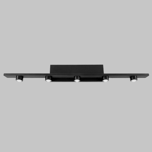 Светильник картинный LED 5*3W 4200K Матовый черный 220V IP20 L=600 мм IL.0040.0050-5 SBK