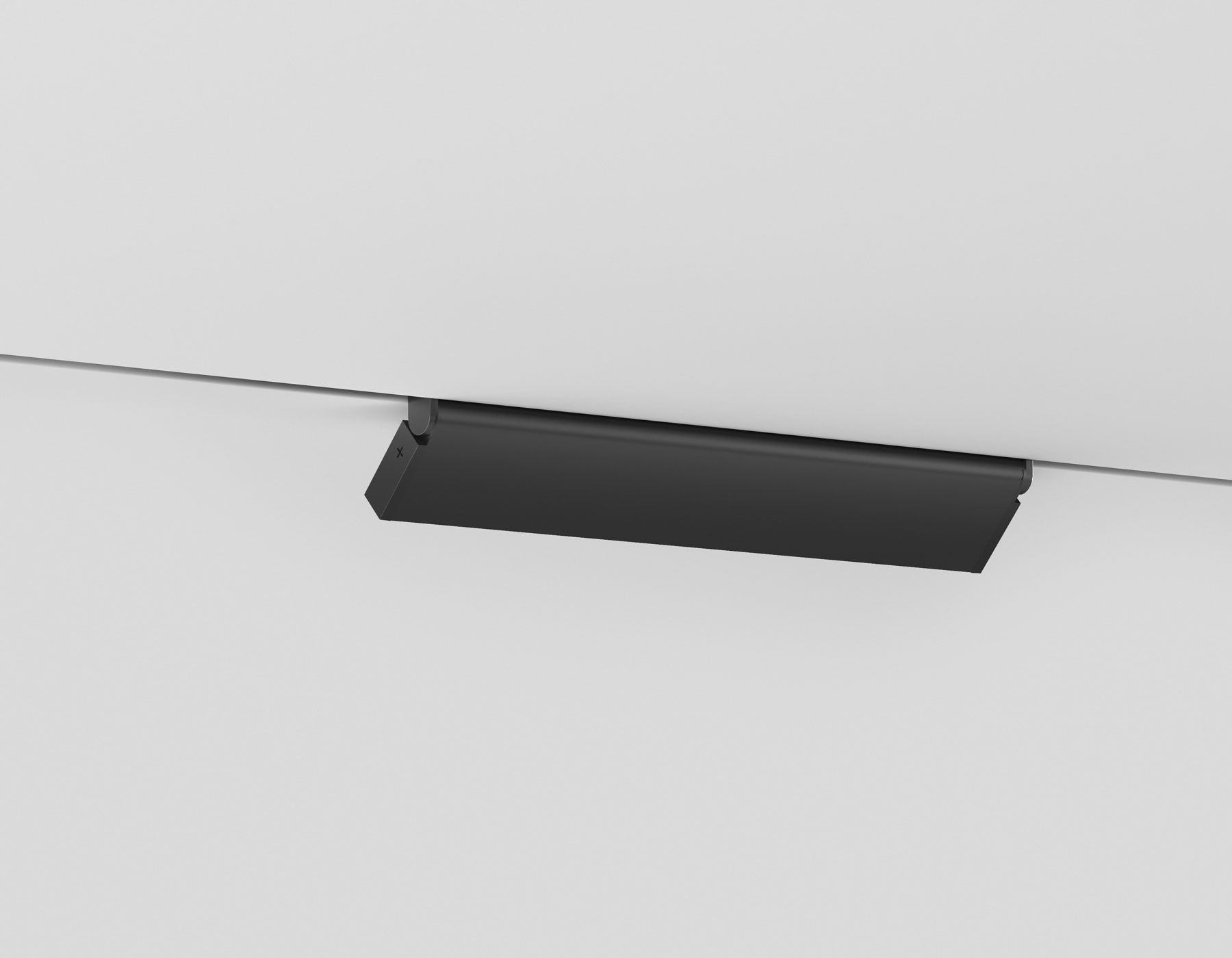 GL2350 BK черный IP20 10W 3CCT 3000/4200/6400K 48V 200*10*73