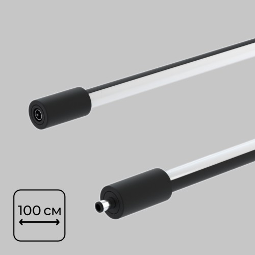 Светильник светодиодный Ø12мм длина 1000мм 24В 10Вт осветительной системы THIN and SMART Черный IL.0060.5000-1000-BK