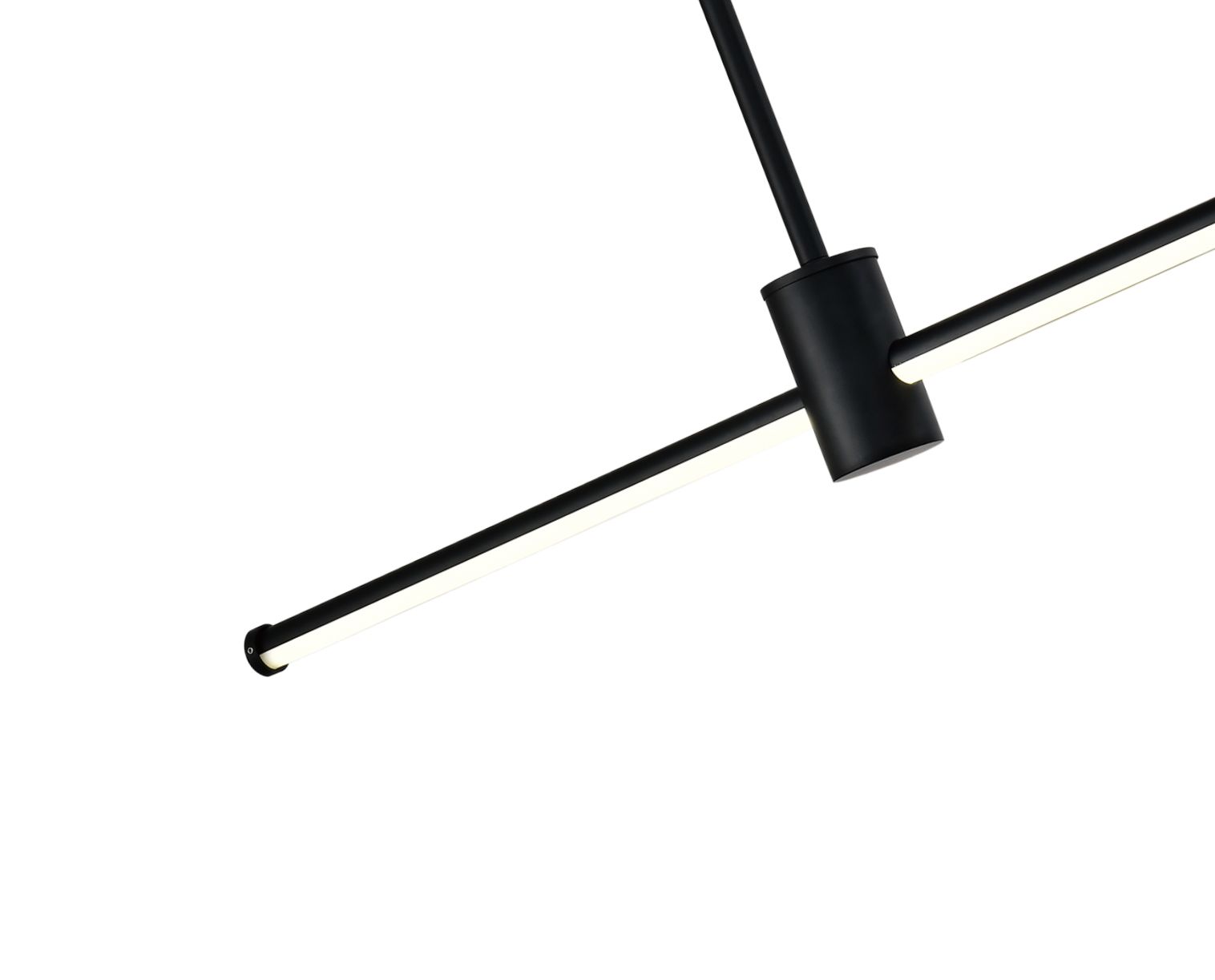 Светильник на штанге потолочный черный LED 25Вт 128см Zortes PRÜGEL ZRS.57789.25