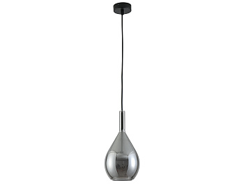 Подвесной светильник НОРА 7231/S mat.black smokey