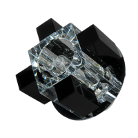 1037-GY-5.3-Bk Светильник точечный черный