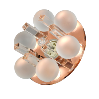 8330-G-9-Br  Светильник точечный коричневый