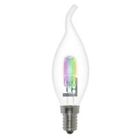 Лампа галогенная Uniel E14 42W радужная HCL-42/RB/E14 flame 01091