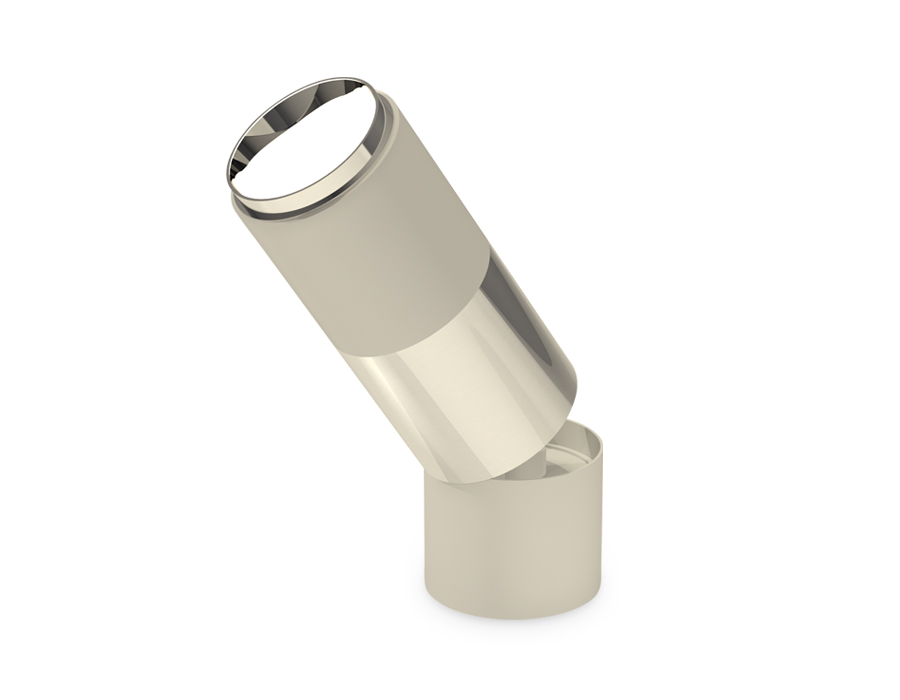 A2220 WH белый D60*H50mm Out45mm (для корпуса D60mm)