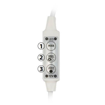 Контроллер для светодиодных одноцветных лент 12В Volpe ULC-Q510 Dim UL-00002278