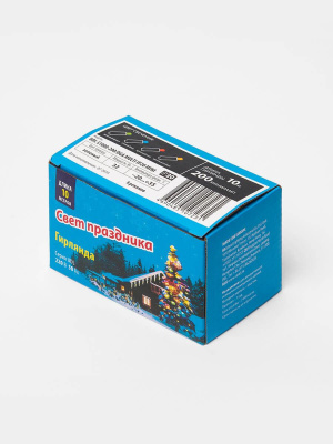 Светодиодная гирлянда Uniel 220V разноцветный UDL-S1000-200/DGA Multi IP20 Mini UL-00003945