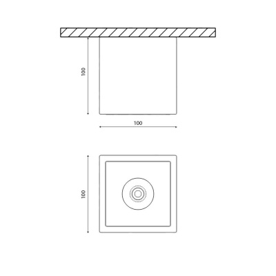 Потолочный светодиодный светильник DesignLed DL-SPL SPL-CB-18-WH-WW 002328