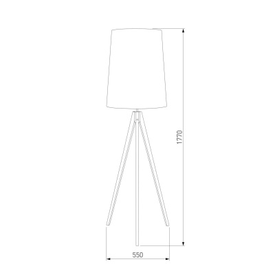 Торшер TK Lighting 5047 Walz