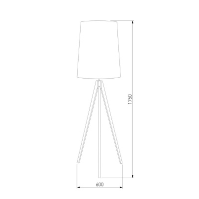 Торшер TK Lighting 5598 Walz