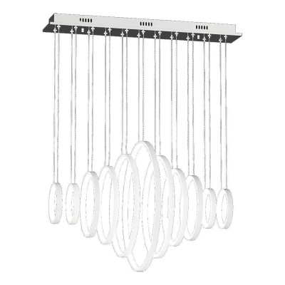 Подвесной светодиодный светильник DesignLed Anch Spring AD14036-11A-WH 001977
