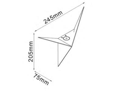 Настенный светодиодный светильник DesignLed GW Trik GW-9103-3-WH-WW 002090