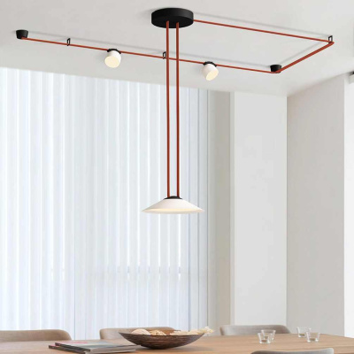 Трековый светильник Denkirs BELTY FLOW DK5564-WH+BK