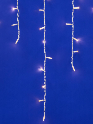 Уличная светодиодная гирлянда Uniel бахрома 220V теплый белый ULD-B3010-200/SWK Warm White IP67 UL-00003679