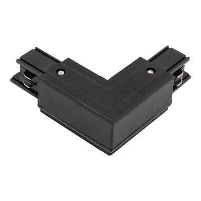 Коннектор L-образный трехфазный DesignLed CN-3F-L-R-BL 004387