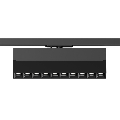 Трековый светодиодный светильник Denkirs Edder DK6646-BK