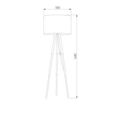Торшер TK Lighting 5569 Juta