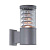 Уличный настенный светильник Ideal Lux Tronco AP1 Grigio 026978