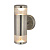 Уличный настенный светильник Arte Lamp Intrigo A8161AL-2SS