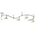 Escada 10176/4PL E14*40W White