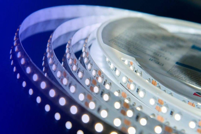 Светодиодная влагозащищенная лента DesignLed 9,6W/m 120LED/m 3528SMD холодный белый 5M 000525