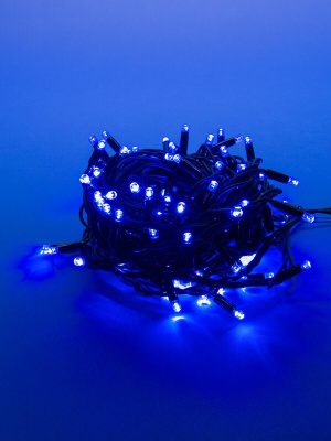 Уличная светодиодная гирлянда Uniel 220V синий ULD-S1000-120/DBA Blue IP67 UL-00005262